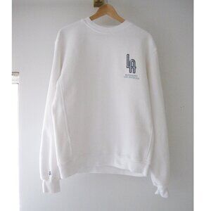 Madhappy Los Angeles Palisades Fleece White Crewneck Limited Edition M
